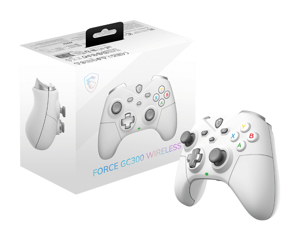 MSI FORCE GC300 Wireless Controller - White MSI FORCE GC300 Wireless Controller - White